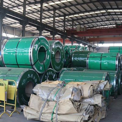 2B Finish Cold Rolled Stainless Steel Coil درجه 304 1000mm عرض