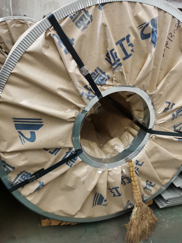 طناب های فولادی 1 میلی متری از فولادی سرد رول BS EN 1.4301 1.4401 1.4404 1200mm CR طناب فولادی
